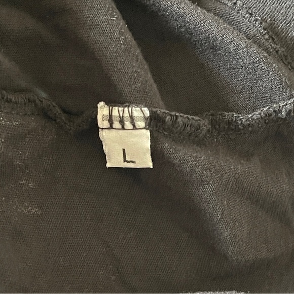 Archaic Gothic Skull V-Neck Graphic Tee Y2K Streetwear Women’s Tshirt Large - Picture 9 of 9